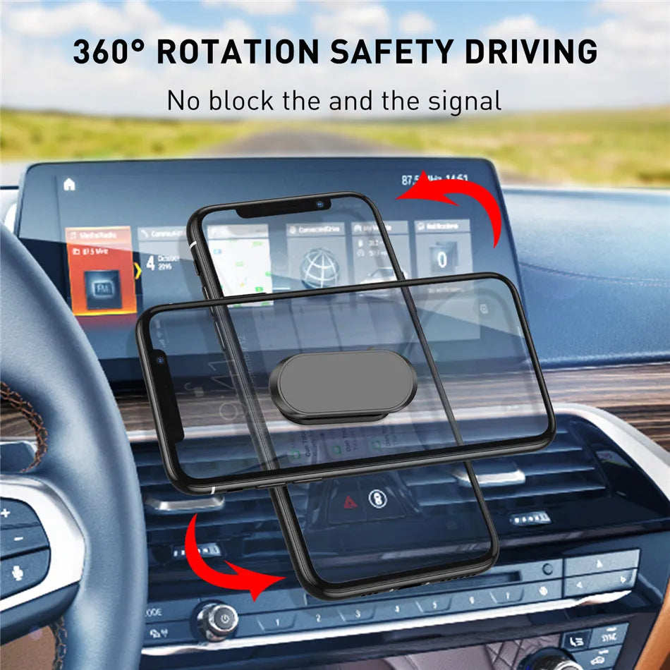 Magnetic Car Phone Holder Magnet Holder For Phone In Car Stand Mobile Universal Dashboard Support Smartphone Voiture