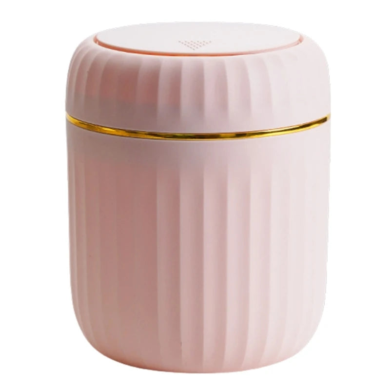 Desktop Trash Can Garbage Bin with Lid Cover Container for Offices Home Dropship