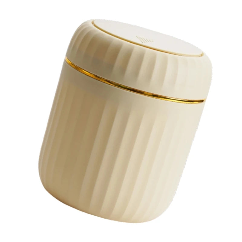 Desktop Trash Can Garbage Bin with Lid Cover Container for Offices Home Dropship