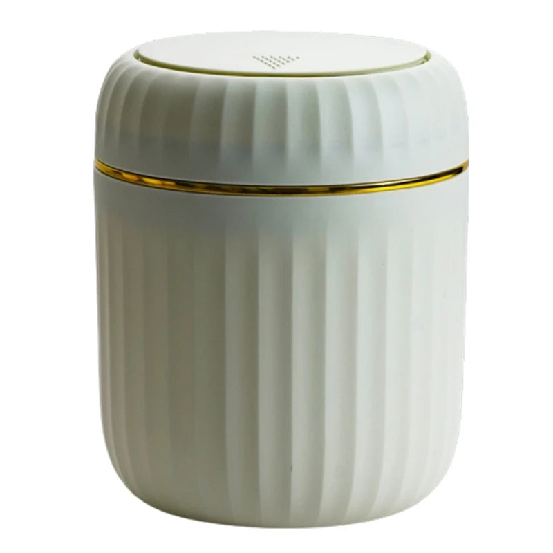 Desktop Trash Can Garbage Bin with Lid Cover Container for Offices Home Dropship
