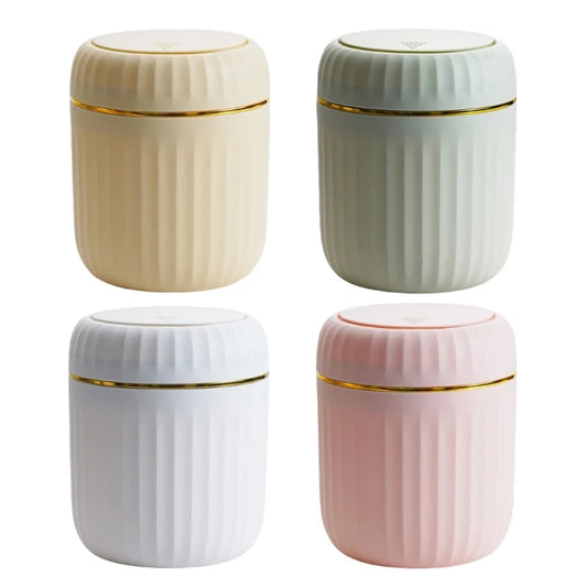 Desktop Trash Can Garbage Bin with Lid Cover Container for Offices Home Dropship